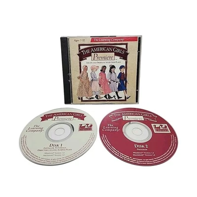 The American Girls Premiere PC CD-ROM Game 2-Disc Windows/Mac Learning Company - Image 1 of 4