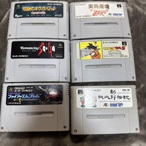 6 Super Famicom Spiele - Bild 1 von 1