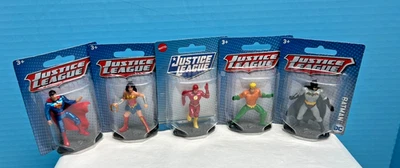 Mattel Liga de la Justicia (5) Superman, Wonder Woman, Flash, Aquaman, Batman Foto 1 de 4