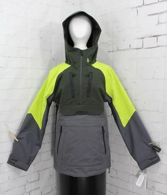 Volcom Brighton Pullover Snowboard Jacket, Men's Small Dark Grey - Image 1 of 4