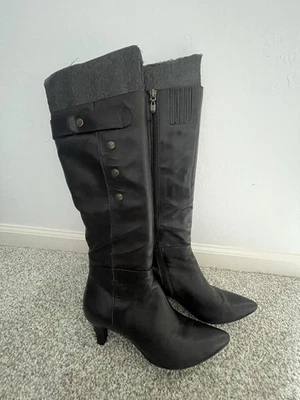 Botas hasta la rodilla Tahari Madden elegantes espresso para mujer talla 7,5 Foto 1 de 4