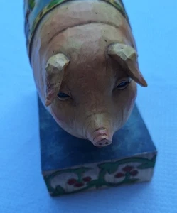 Jim Shore Country Heritage Farm Schwein 2004 Heartwood Creek #118835 Landhausstil - Bild 1 von 9