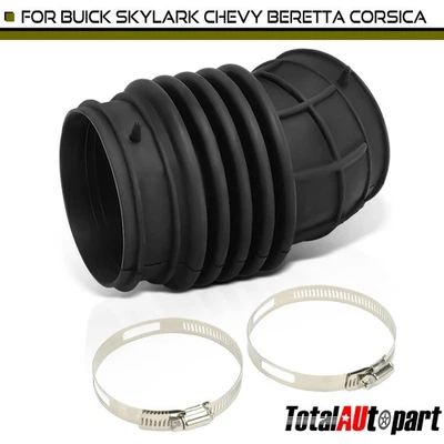 Tuyau d'admission d'air neuf avec pinces pour Buick Skylark Chevrolet Beretta Corsica Pontiac - Photo 1/4