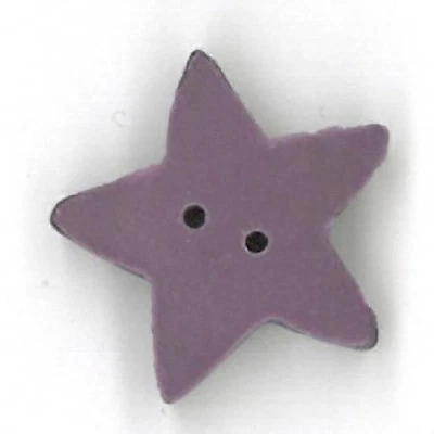 Lilac Star 3328 Buttons by Just Another Button Company - Image 1 of 4