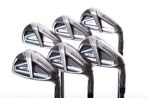 TaylorMade SIM MAX OS Iron Set 5-PW Standard Regular Flex Steel Shaft Very Good - Picture 1 of 10