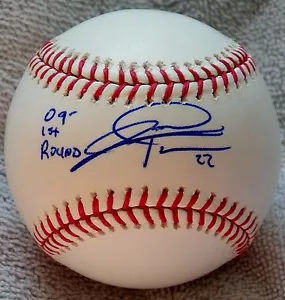Detroit Tigers Jacob Turner Auto Rawlings ROMLB Baseball Ins "09 1st Round" - Bild 1 von 2