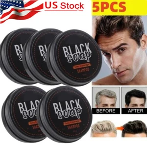 5x Gray Gone Soap - Gray Gone Bar Shampoo,Gray Hair Coverage Soap for Hair Cover - Picture 1 of 15