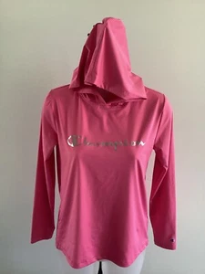 Champion Girl’s Hooded Long Sleeve Shirt - 14/16 - Picture 1 of 6