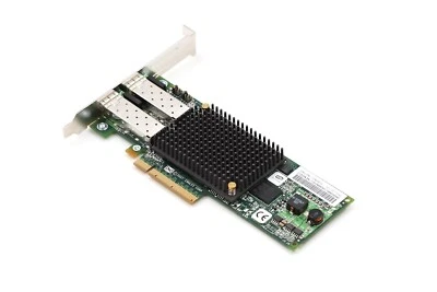 IBM LPE12002 Dual-Port 8GbE PCIe x8 FC Network Card FRU P/N: 10N9824 Tested - Image 1 of 4