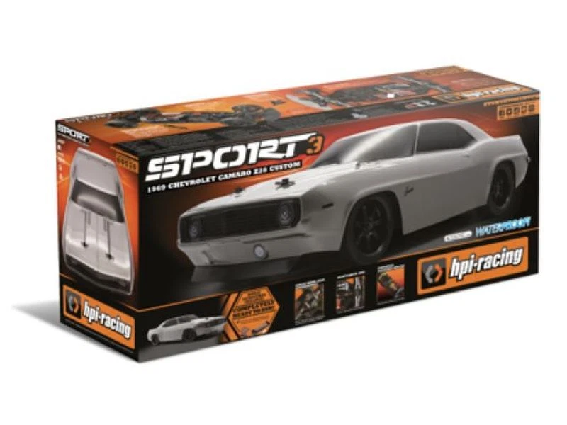 HPI RS4 Sport 3 1969 Chevrolet Camaro Z28 Custom RTR 1/10 4WD Touring Car - Image 1 of 3