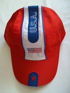 MEN / WOMEN'S CAP - U.S.A COUNTRY - ADJUSTABLE - 100% POLYESTER - NEW CONDITION - Picture 1 of 1