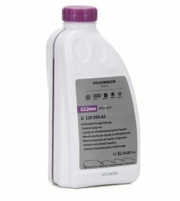 VW (GENUINE PRODUCT) 1Lt Antigelo Radiatore Originale VW AUDI SEAT SKODA G12Evo Diluito G12E050A2