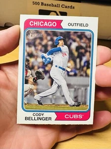 CODY BELLINGER CHICAGO CUBS 2023 TOPPS HERITAGE BASEBALL CARD #28 - Bild 1 von 2