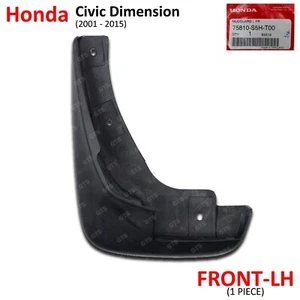 Fits Honda Civic Dimension Sedan 2001 05 Left Front Mud Splash Guard - Picture 1 of 11