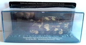 z3) Die Cast Tank -Panzerjager Tiger Ausf.B -Heidelberg Germany 1945 -scala 1/72 - Foto 1 di 1