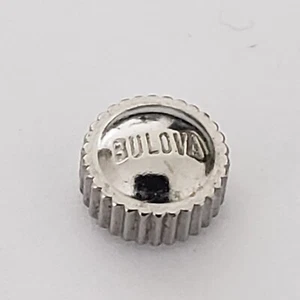 Bulova Snorkel one crown silver color 79W New old stock 5.6mm - 028 - Picture 1 of 6