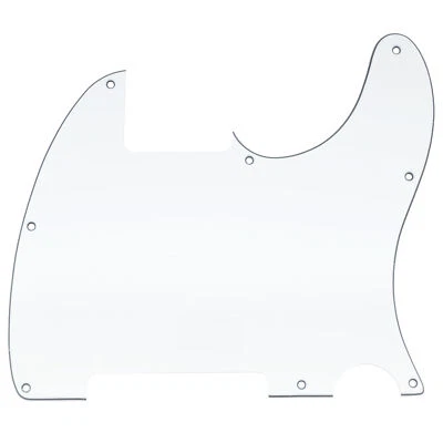 Musiclily Pro 8 Holes Pickguard Blank For Fender Standard Esquire Tele Guitar