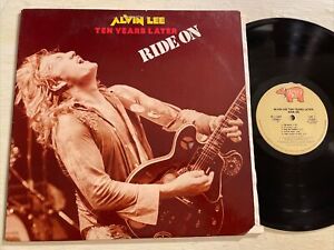 Alvin Lee Ten Years Later Ride On LP RSO 1st USA Press 1979 After EX!!!!