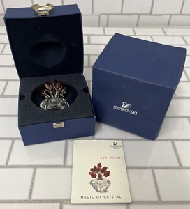 SWAROVSKI VASO DI ROSE STATUINA CRISTALLO 283394 *CONFEZIONE ORIGINALE - Foto 1 di 22