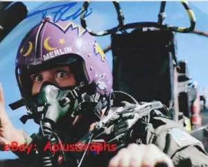 TIM ROBBINS... Top Gun's Merlin - FIRMATO - Foto 1 di 1