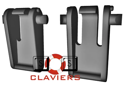 Dell RT7D20 Keyboard Spare Replacement Tilt Leg Stall Foot Feet Set - Image 1 of 3