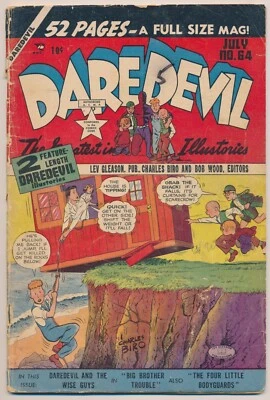 Cómic Daredevil #64 - ¡Cómics de Lev Gleason Publications!  (1950) Foto 1 de 2