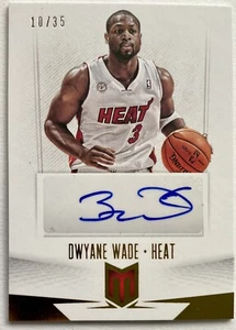 DWYANE WADE SIGNED  2013 PANINI CARD NO. #55 2012-13 MOMENTUM BASKETBALL HEAT - Picture 1 of 3