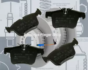 Mercedes-Benz Bremsenpaket, Bremsscheiben, Beläge+ Sensor, Satz HA, W205 - Bild 1 von 1