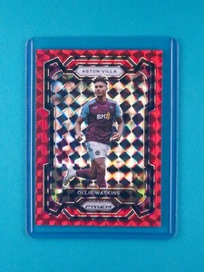 Panini Premier League Prizm 2023-24 Ollie Watkins Red Mosaic - Picture 1 of 2