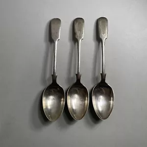 Cucharas grandes para servir vintage EPNS W. Landell 106 Trongate Glasgow 8,5" (3) - Imagen 1 de 4