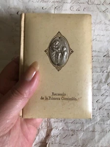 Antique Spanish Primera Comunion First Communion Prayer Book Dated 1931 - Picture 1 of 12