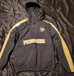 Pittsburgh Penguins Pullover Hooded Jacket Adult Small Size - Picture 1 of 10