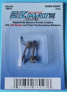 78027 Bachmann EZ Mate MkII Magnetic Knuckle Couplers Under Shank Long HO Gauge - Foto 1 di 2
