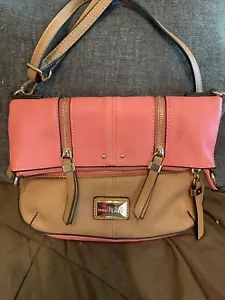 Simply Noelle Crossbody Bag, SalmonPink, Design. Purse, Adjustable, NWOT. 142087 - Picture 1 of 12