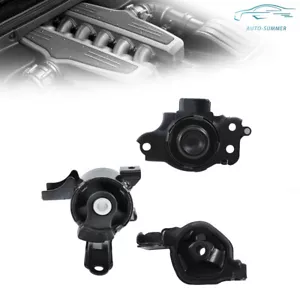 For Honda Fit 2007 2008 L4 1.5L Auto Trans. 3× Engine Motor & Transmission Mount - Foto 1 di 15