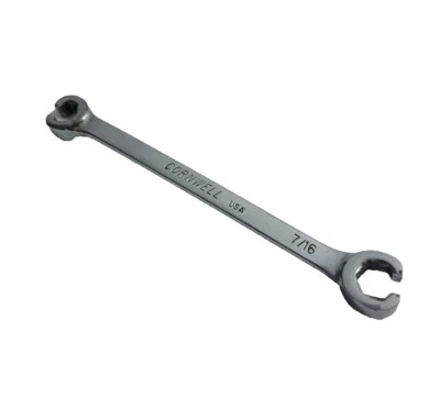 Cornwell tools USA 3/8 x 7/16" SAE Line Flare Nut Wrench 6 Point BWF-1214 - Image 1 of 4