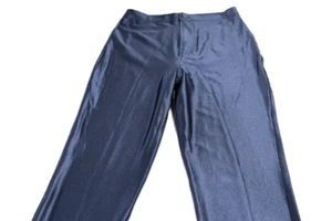 American Apparel Women s The Disco Pant Midnight Navy Medium - Picture 1 of 4