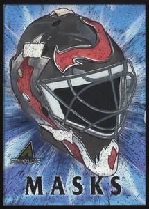 Martin Brodeur Masks Promo #3 1997-98 Pinnacle New Jersey Devils Hockey Card SP - Picture 1 of 3