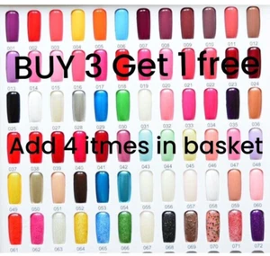 Nail Polish Saffron 95 Different Colours Saffron Nail Varnish Beauty Top Base - Picture 1 of 107