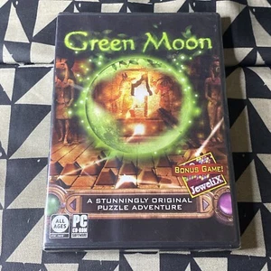 Green Moon Video Game Pc Cd-ROM E-Everyone NOS New Sealed Read Description - Picture 1 of 7