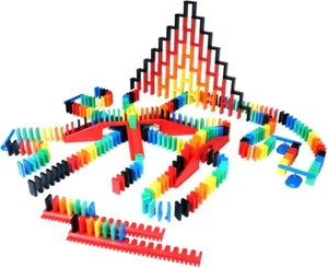 Pro-Domino Kit | Dominoes Set, STEM STEAM Small Toys, Family Games for Kids, Kid - Picture 1 of 12