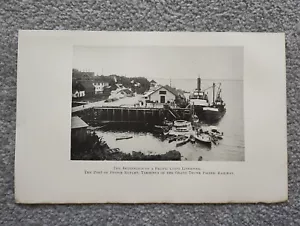 Der Hafen von Prinz Rupert - antiker Druck - 1909 - Bild 1 von 1