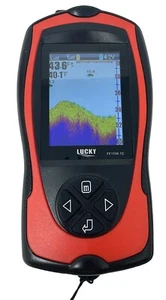 Lucky FF1108-1C Black & Red LCD Display Rechargeable 45m Wireless Fish Finder - Picture 1 of 7