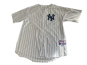 Majestic Men’s New York Yankees Robinson Canó Stitched Jersey Sz 54 - Picture 1 of 5