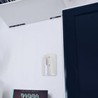  2 Pcs White Plastic Wall Mounted Remote Control Storage Box Phone