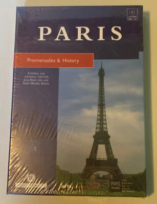 NEW PARIS Promenades & History Arts & Education Mac-PC CD-ROM  Free Shipping - Image 1 of 4