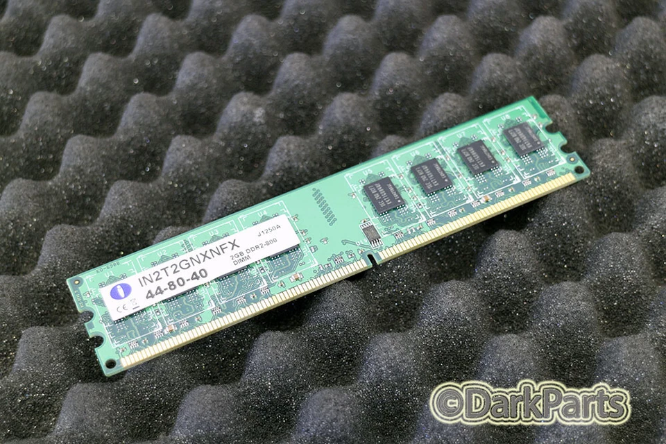 Integral IN2T2GNXNFX 2GB Memory RAM DDR2-800 PC2-6400 44-80-40 - Immagine 1 di 1