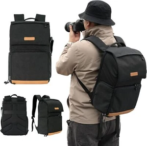 K&F Concept 22L Camera Backpack Case Large Capacity for Photographers Drone Bag - Picture 1 of 26