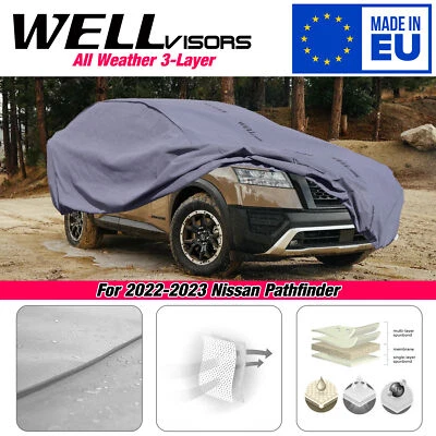 Cubierta de coche resistente al agua WELLvisors 3-6899421SV para SUV Nissan Pathfinder 22-25 Foto 1 de 4