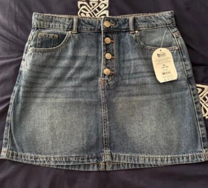 Denim mini Skirt  new size xl (14-16) - Picture 1 of 5